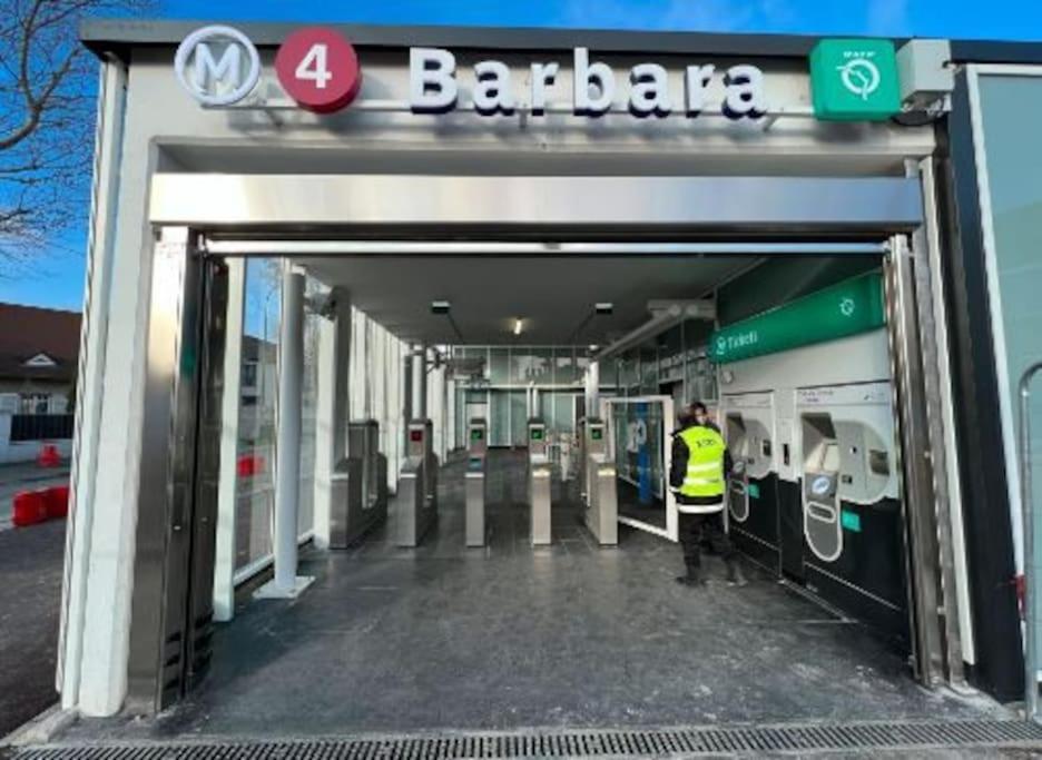 מונטרוג' Magnifique Duplex 45 M2 Aux Portes De Paris Metro Barbara A 30Mn Expo Porte De Versailles מראה חיצוני תמונה
