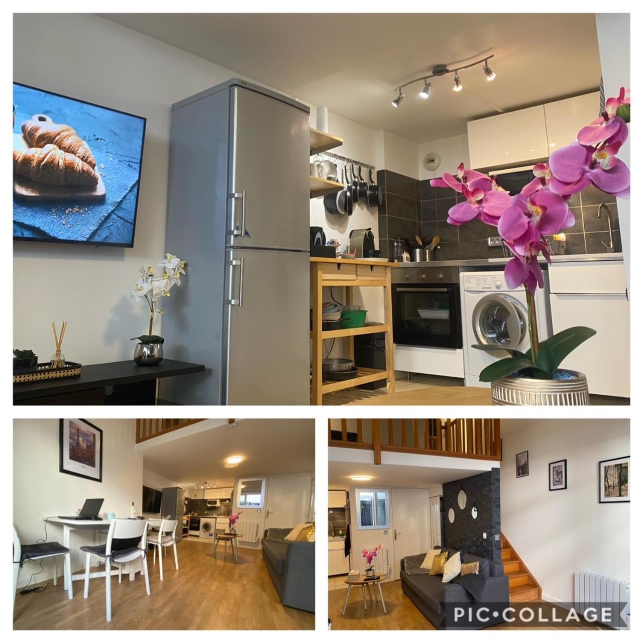מונטרוג' Magnifique Duplex 45 M2 Aux Portes De Paris Metro Barbara A 30Mn Expo Porte De Versailles מראה חיצוני תמונה